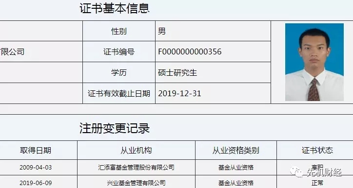 兴业基金洪伟遭举报:婚内出轨 设套攻陷女部属85万